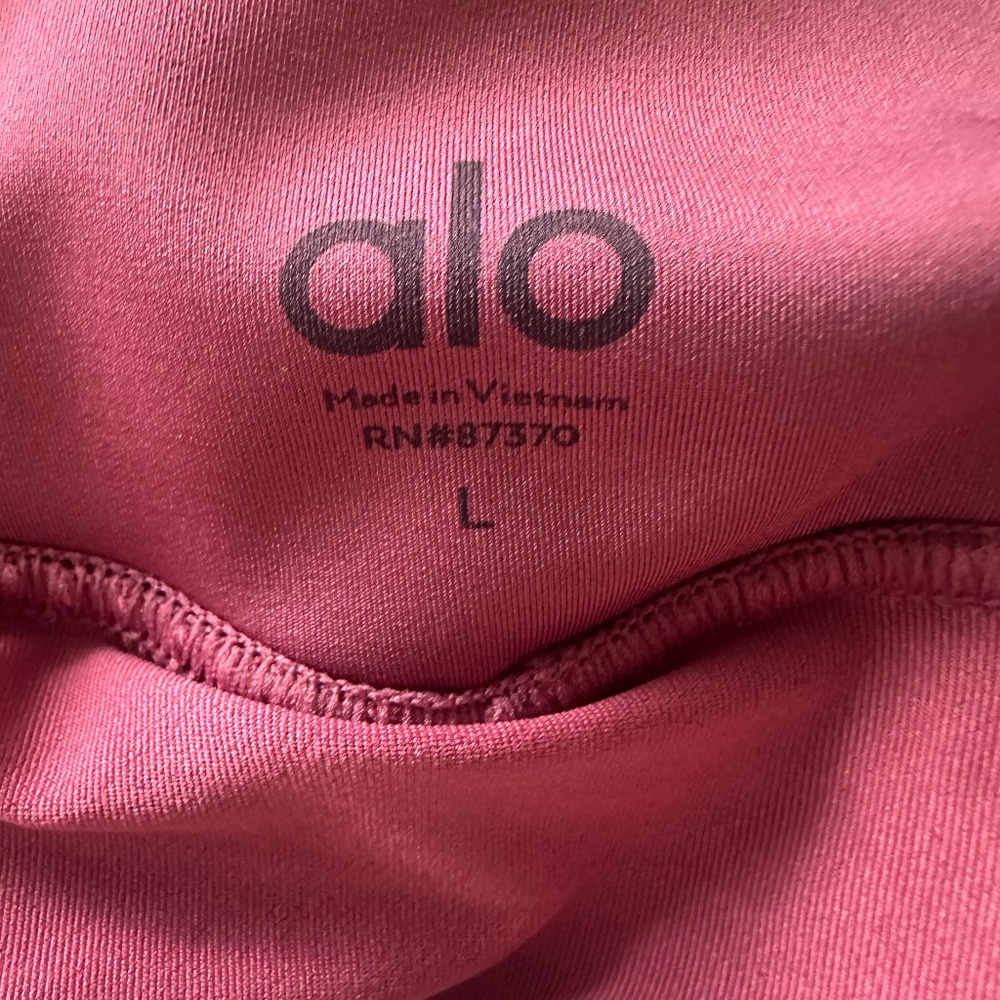 ALO Yoga Pleated Mini Skirt in Dusty Rose - Picture 7 of 7